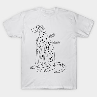 Dalmatian Sketch T-Shirt